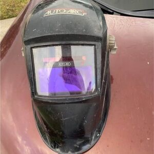 Black Welding Helmet